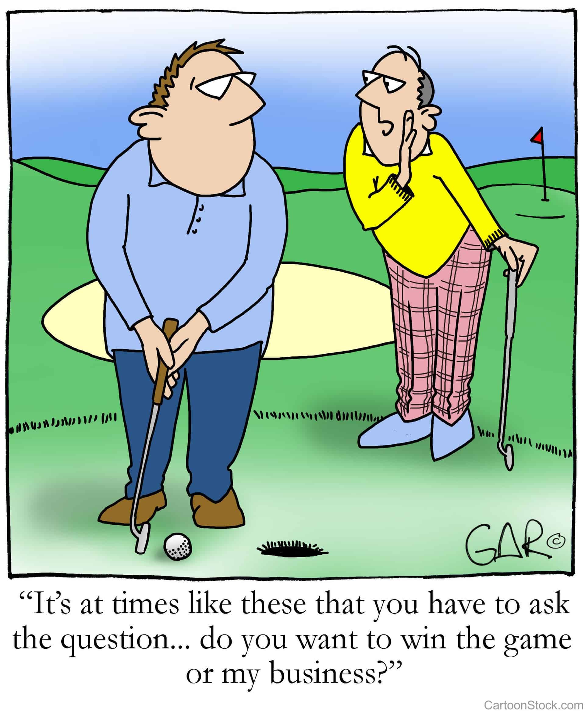 Playing Golf or Closing Deals Banquest Payment Systems